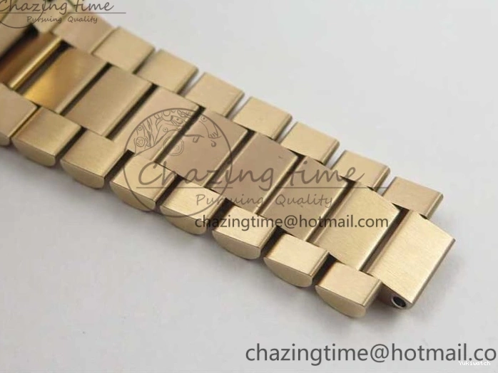 Best Bp RG Crystral 36 Edition 128239 on MOP Bracelet RG President Markers Dial Day-Date Maker White 0319